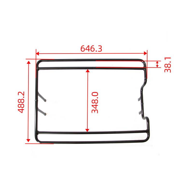 EUNORAU Basket Kit for MAX-CARGO/G20-CARGO/G30-CARGO E-Bike