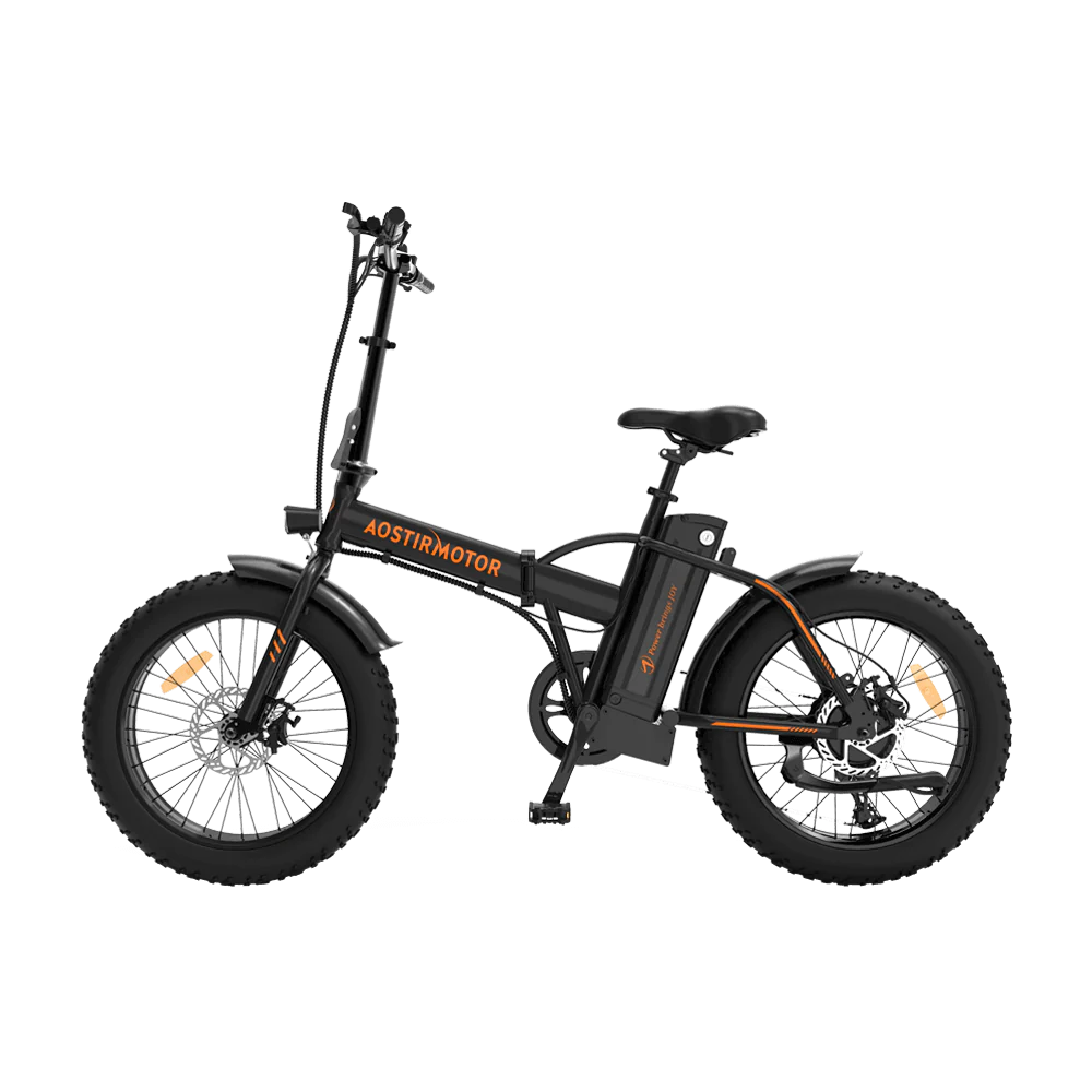 AOSTIRMOTOR Fat Tire Folding Electric Bike A20