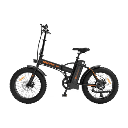 AOSTIRMOTOR Fat Tire Folding Electric Bike A20