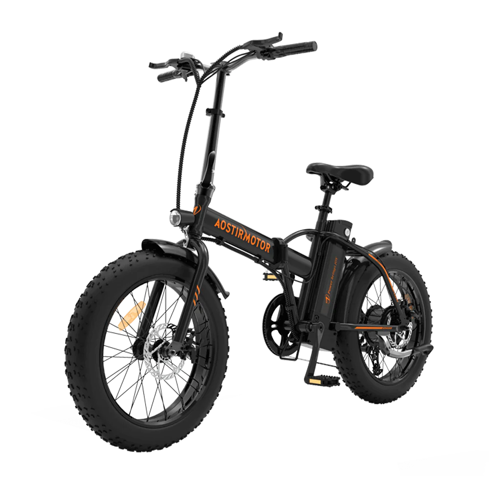 AOSTIRMOTOR Fat Tire Folding Electric Bike A20