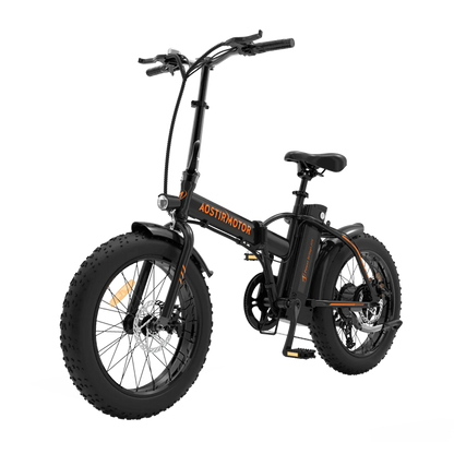 AOSTIRMOTOR Fat Tire Folding Electric Bike A20