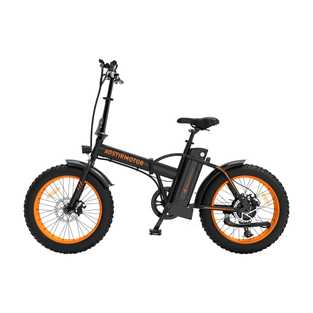 AOSTIRMOTOR Fat Tire Folding Electric Bike A20