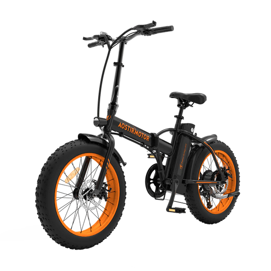 AOSTIRMOTOR Fat Tire Folding Electric Bike A20