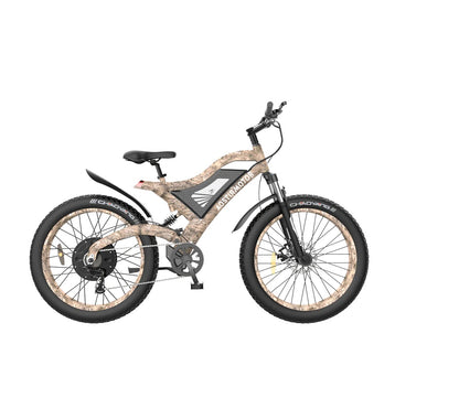 AOSTIRMOTOR S18-1500W Snakeskin Grain Mountain Bike