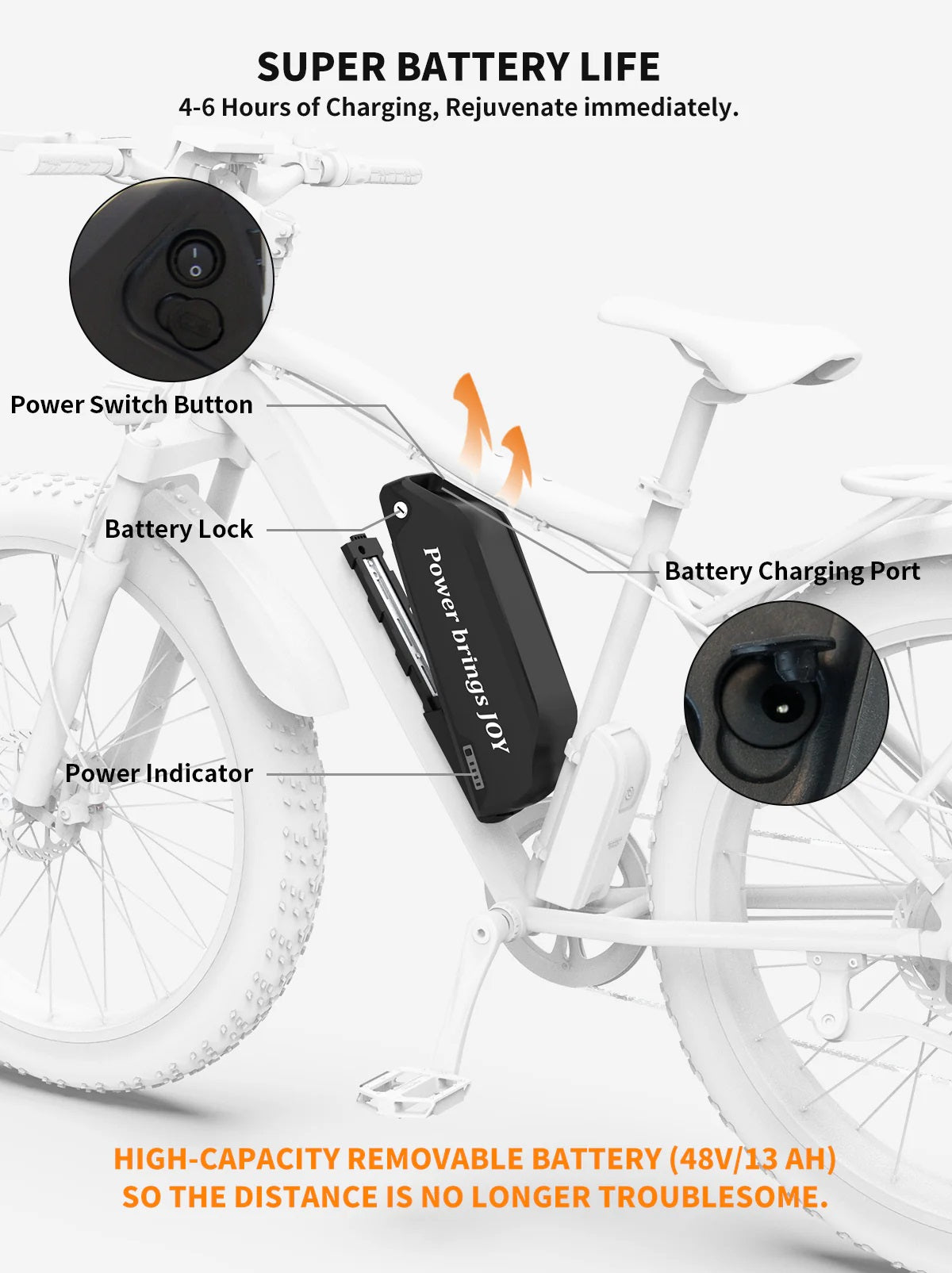 AOSTIRMOTOR STORM 750W Electric Bike